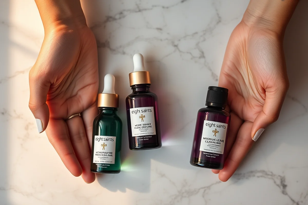 eight saints skincare — Eight Saints Skincare (the finished result)