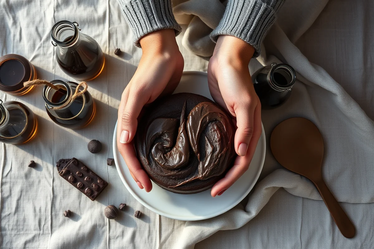 vegan chocolate cake — Vegan Chocolate Cake (the finished result)