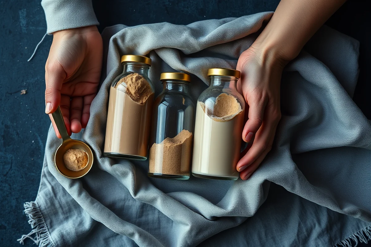 vegan protein powder — Vegan Protein Powder (the finished result)